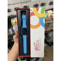 Ceas SmartWatch Pentru Copii, Flippy, Motto LT36, Localizare GPS, Buton SOS, Apel video, Mesaje vocale si text, Camera foto, 230 x 40 x 15.5 mm Albastru