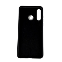 Husa protectie Flippy compatibila cu Huawei P30 Lite Liquid Silicone Case Negru