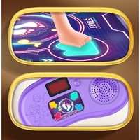 Jucarie Interactiva, Flippy, Covor Muzical de Dans, 4-6 Ani, Bluetooth, 4 Moduri, 90 x 90 cm, Mov