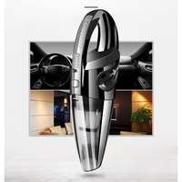 Aspirator de Mana Portabil Turbo, Flippy, pentru Uz Caznic sau Auto, Functie de Aspirare Umeda si Uscata, Incarcare USB, 32.000 rot/min, Putere 120W, Aspirare cu Vid de 4 Bar, 5 Accesorii pentru Spatii Inguste, Negru