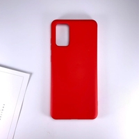 Husa protectie Flippy compatibila cu Samsung Galaxy S21 Ultra Liquid Silicone Case Rosu