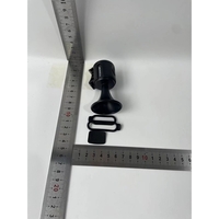 Claxon electric pentru bicicleta, Flippy, rezistent la apa, 120 dB, negru