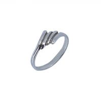 Inel din Argint 925 cu model Romb, marimea 50