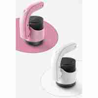 Aparat Pentru Curatat Scame, Par Si Praf, Flippy, cu LED, Pentru Diferite Tipuri De Material, Cu Lame Din Otel Inoxidabil, Compartiment de Depozitare, Maner Reglabil, 11x10.5x8.7 cm, Roz