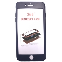 Husa Apple iPhone 7 Plus Full Silicone Albastru