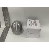 Cronometru de Bucatarie, Flippy, Mecanic, Forma de Ou, din Otel Inoxidabil, 60 min Timer, 8 x 6 cm, Argintiu