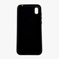 Husa protectie compatibila cu Huawei Y5 2019 Liquid Silicone Case Negru