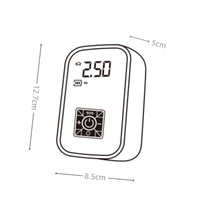 Pompa de Aer Wireless, Flippy, Portabila, 150 PSI, Pentru Anvelope si Mingi, Baterie 2000 mAh, Afisaj Digital, 12.7 x 8.5 cm, Negru