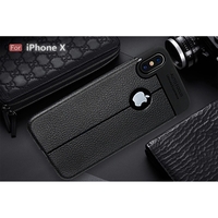 Husa Apple iPhone X Zore TPU moale Negru