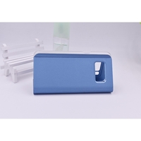 Husa Tip Carte, Flippy, Compatibila cu Huawei Mate 10 Lite, Flip Cover Oglinda, Albastru