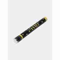 Tub de Confetti, Flippy, Bonne Annee, 30x5 cm, Confetii Stelute din Aluminiu, Auriu/Argintiu