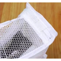 Sac pentru Spalare Incaltaminte, Flippy, pentru Masina de Spalat, 28x24.5x8 cm, Alb