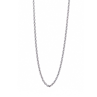 Lantisor din Argint 925 rodiat, model la baza gatului, 38 cm