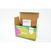 Instalatie de Craciun Flippy® Tip Franjuri, 8 jocuri de lumini, Sectiune 5 m, 143 LED-uri, Interconectabila, Fir Negru, Alb Rece