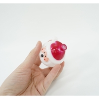 Set 10 Ornamente pentru Instalatie, Flippy, Atasare la Instalatia de Craciun, Design Festiv, Protectie Becuri Instalatie, Rezistente la Zapada, Interior/ Exterior, Model Mos Craciun