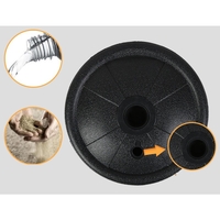 Jucarie Interactiva, Flippy, Model Sfera de Box cu Suport, Manusi Incluse, Inaltime Reglabila, +3 Ani, 120 x 20 x 23.5 cm, Rosu/ Negru