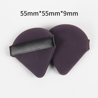 Set 7 Bureti de Machiaj  Flippy, Reutilizabili, Utilizare Umeda sau Uscata, Powder Puff, 5.5 x 5.5 x 0.9 cm, Multicolor