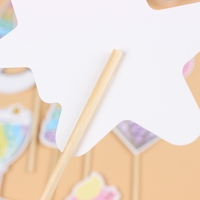 Set 12 Accesorii pentru Petrecere, Flippy, Props pentru Photo Corner, Tema Aniversare Copii, Multicolor