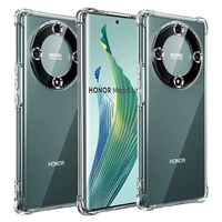 Husa de Protectie, Flippy, Compatibila cu Honor 70, TPU Antisoc, Protectie Colturi, 1.5 mm Transparent