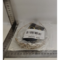 Set 2 Piese pentru Majorat, Flippy, 15 x 13 x 5 cm, Coronita Printesa Gold si Panglica 18&Fabulous, Negru