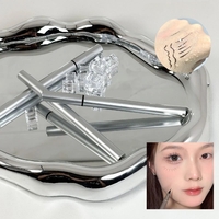 Kit de Aplicare Tus, Flippy, pentru Incepatori, Accesoriu Machiaj, 4 Produse, Tus Impermeabil, Negru, Cutie Mint