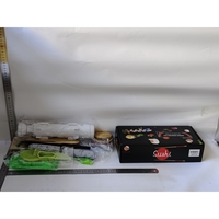 Set Ustensile pentru Sushi, Flippy, Set din 31 Accesorii pentru Sushi, Set pentru Sushi HOME MADE, Cutit Inclus, Forme, Betisoare, Multicolor