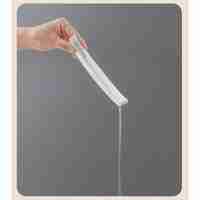Suport de Bucatarie, Flippy, pentru Capace/Tocatoare, din Plastic, Colectare Apa Scursa, Montare fara Perfoarare, 33.3 x 20.7 x 3.5 cm, Alb