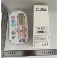 Pila Electrica, Flippy, pentru Copii si Bebelusi, din ABS, 6 Accesorii, cu Lumina LED, 9.5 x 6 x 17 cm, Verde/Roz