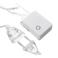 Instalatie de Craciun Tip Perdea Fir Transparent 3 X 2 m 240 Leduri Alb Rece 2783W