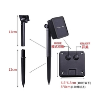 Instalatie Craciun, Solare Tip Picaturi, 50 Led-uri, 9.5 metri, Alb rece, Senzor de lumina, Flippy