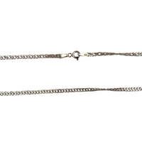 Lantisor din Argint 925, Zale Plate 55 Cm