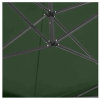 Cort pliabil pentru Evenimente, cadru metalic pentru curte si gradina, 2x2 m, Verde, Flippy