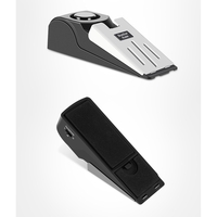 Opritor pentru Usa cu Alarma, Flippy, 120DB, cu Baterii, cu 3 Trepte de Sensibilitate, Antialunecare, Buton ON-OFF, 14x4.5x4 cm, Negru