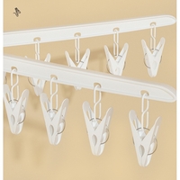 Uscator de Rufe Vertical, Flippy, 3 Niveluri, Pliabil, din ABS+PP+Otel Inoxidabil, Rotire 360 Grade, 178.7 x 75 cm, Alb