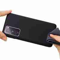 Husa protectie compatibila cu Samsung S20 Liquid Silicone Case Negru