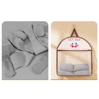 Geanta de Depozitare, Flippy, Tip Saculet, de Agatat, Multifunctionala, din Plasa, 40 x 10 x 44 cm, Maro