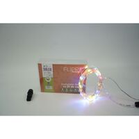 Instalatie Craciun, 15 m, 150 Led-uri, Liniara, Multicolor, 8 jocuri de lumini, Transformator, Interconectabila, Prelungitor 3 m inclus, Fir Cupru, Flippy