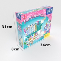 Set de Creatie, Flippy, Stiloul Magic, +6 Ani, peste 50 de Accesorii, Laborator de Creatie Pixuri, 34 x 31 x 8 cm, Multicolor