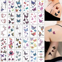 Set 30 Tatuaje Temporare, Flippy, pe Baza de Apa, Model 2, Multicolor