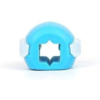 Dispozitiv de Tonifiere Faciala, Flippy, din Silicon, Corectare Mandibula/Maxilar, Albastru