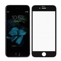 Folie Sticla Apple iPhone 6 Plus Full Face Negru