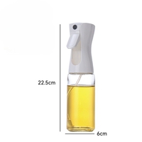 Pulverizator pentru Ulei, Otet sau Alte Lichide, Flippy, Reincarcabil, Multifunctionale, Capacitatea 200 ml, Material Plastic, Culoare Alb