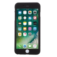 Husa Apple iPhone 6/6S Full Cover 360 Negru + Folie de protectie