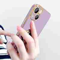 Husa de Protectie TPU 2in1, Flippy, pentru Apple iPhone 14, Astronaut cu Suport, Antisoc, Rezistenta la Impact, Protectie Camera, Mov