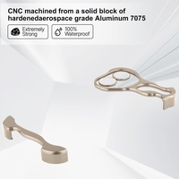 Husa Metalica Compatibila cu iPhone 16 Plus, Flippy, Protectie pentru Colturile Telefonului si Camera, Aliaj, Antisoc, Antizgariere, Auriu