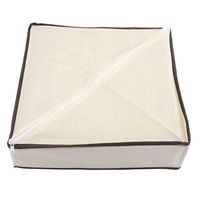 Cutie De Depozitare, Flippy, Pentru Lenjerie, Sosete Si Sutiene, Material Textil, 7 Compartimente, 32 x 32 x 10 cm, Culoare Bej