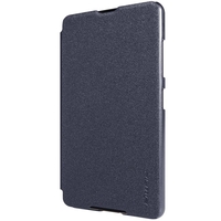 Husa Microsoft Lumia 540 Nillkin Sparkle Flip Negru