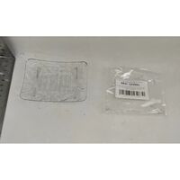 Savoniera din Plastic Flippy, 11 x 8 cm, cu Scurgere Apa, Design Modern, Transparent