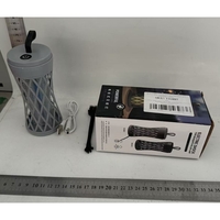 Lampa Anti-Insecte, Flippy, Lumina UV, Electrica, Incarcare USB, 5V, 1A, Silentioasa, 12 x 6 m, Gri