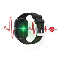 Ceas Smartwatch, Flippy, Editia H15, Apeluri Bluetooth, Afisaj 1.81 inch, Rezolutie 240 x 284, Puls, Siri, Baterie 180 mAh, Negru